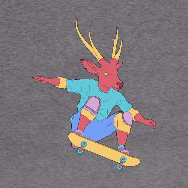 Skate Deer by Woah_Jonny